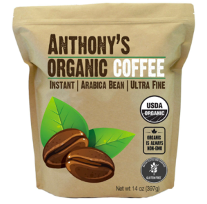 Anthony's organic decaf instant coffee
