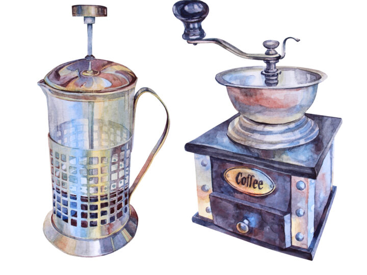 Best coffee for french press. The history of the french press.