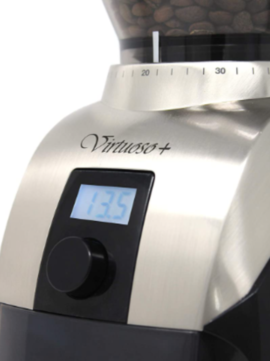 Image of the Baratza Virtuoso Plus grind settings.