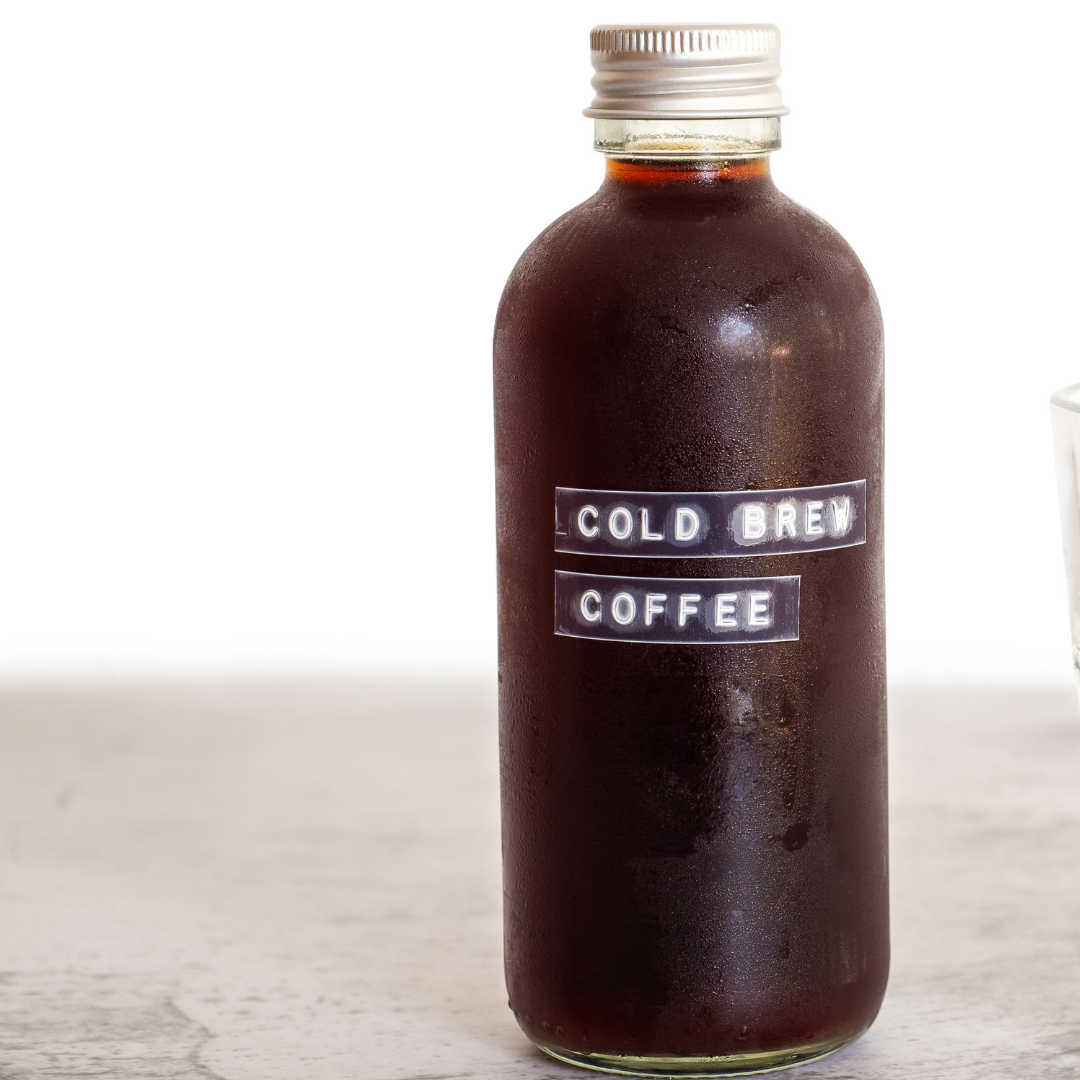 Image of bottle of cold brew coffee. Can You Heat Up Cold Brew Coffee? From Brewing to Reheating